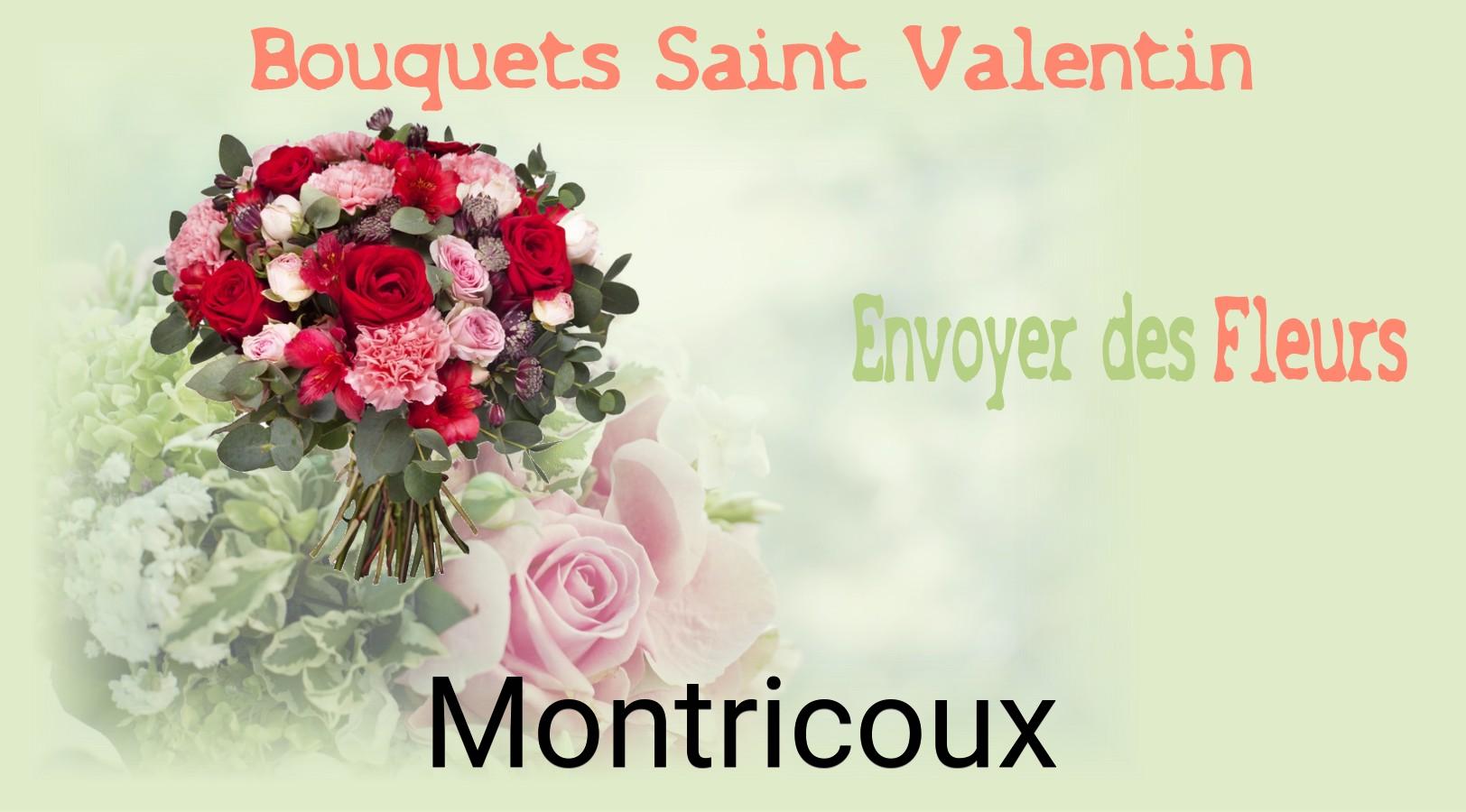 Roses de Saint-Valentin livrées à Montricoux